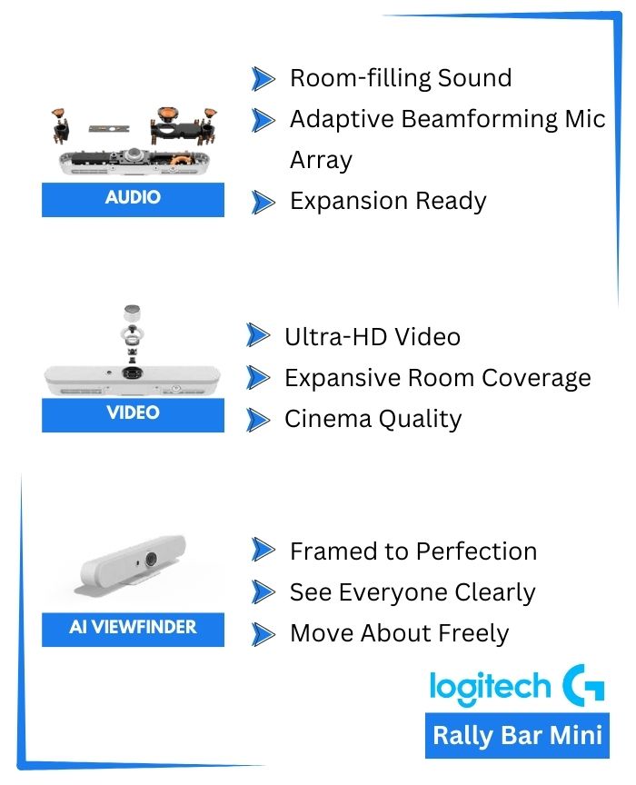 Logitech Rally Bar Mini 03 - Product Page