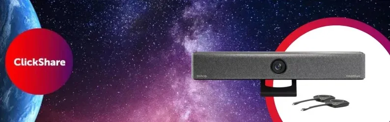 Wireless Presentation system -Clickshare by Barco