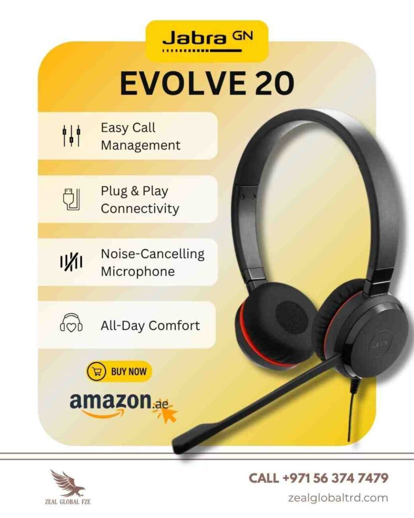 Buy Jabra Evolve 20 Online on Amazon