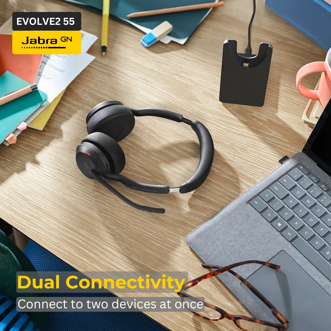 Jabra Evolve2 55 - Gallery Image 10 - Zeal Global Trading FZE