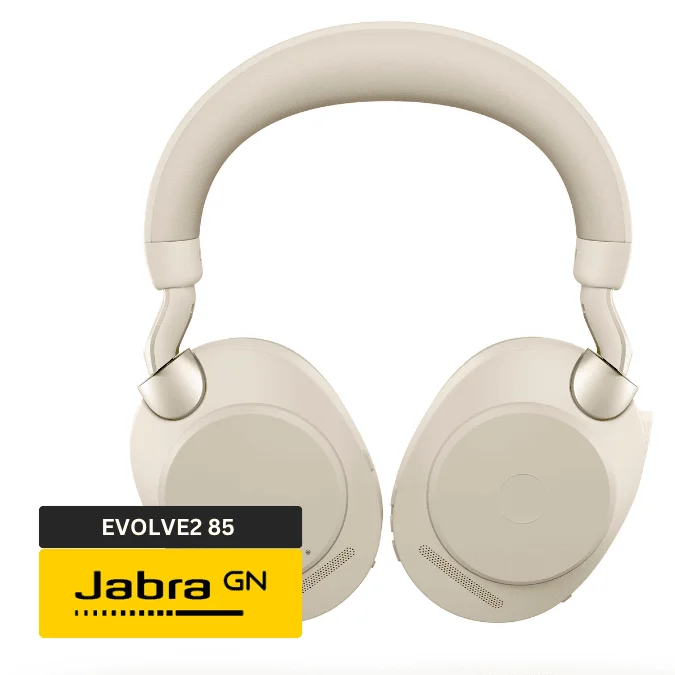 Jabra Evolve2 85- Gold Biege -03 - Zeal Global