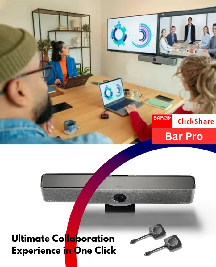 ClickShare Barco Bar Pro Product Image Vertical - Zeal Global