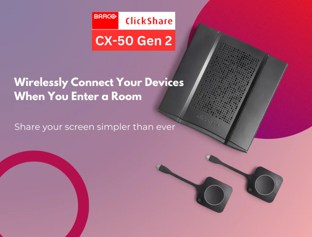 Barco ClickShare CX-50 Gen 2 -Product Image - Zeal Global