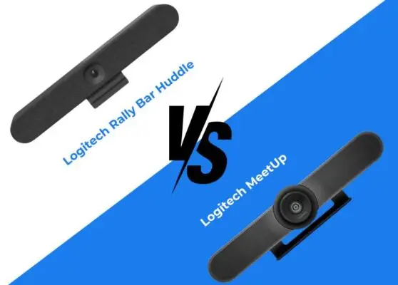 Comparing the features of Logitech Rally Bar Huddle vs. MeetUp