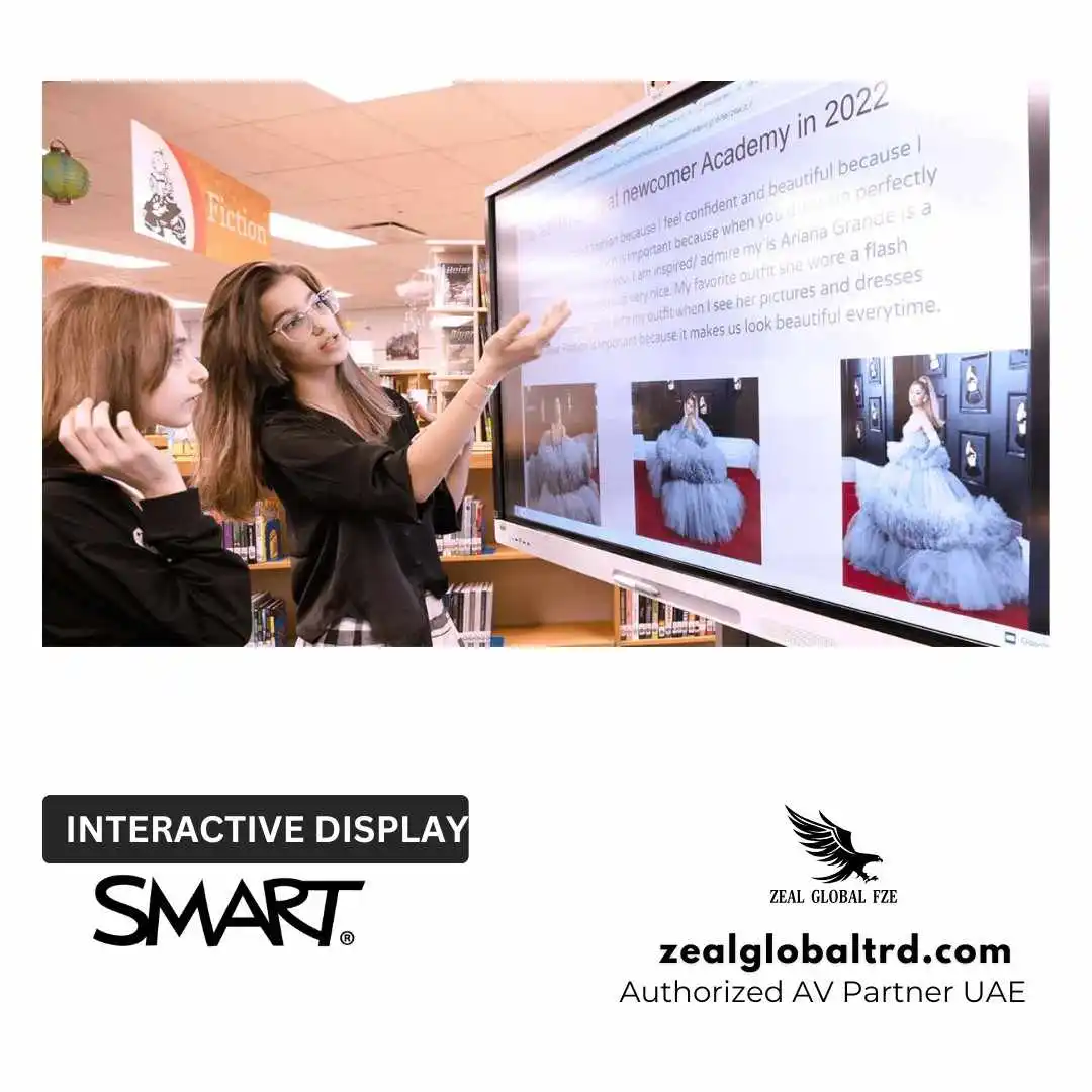 Smart Interactive training room display screen