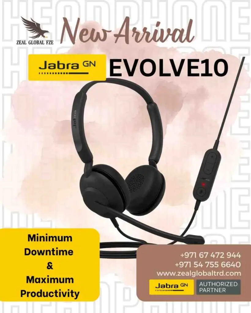 Latest addition to Jabra Evolve Series: Jabra Evolve 10 Headphone