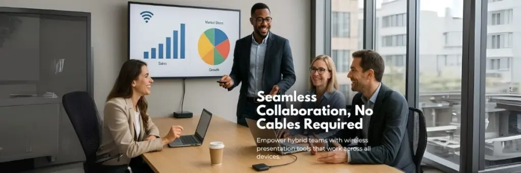 Cable-free meeting in Dubai