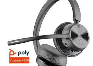 【未使用品】Poly Voyager 4320 UC Amazon.com: Poly - Voyager 4320 UC Wireless Headset + Charge