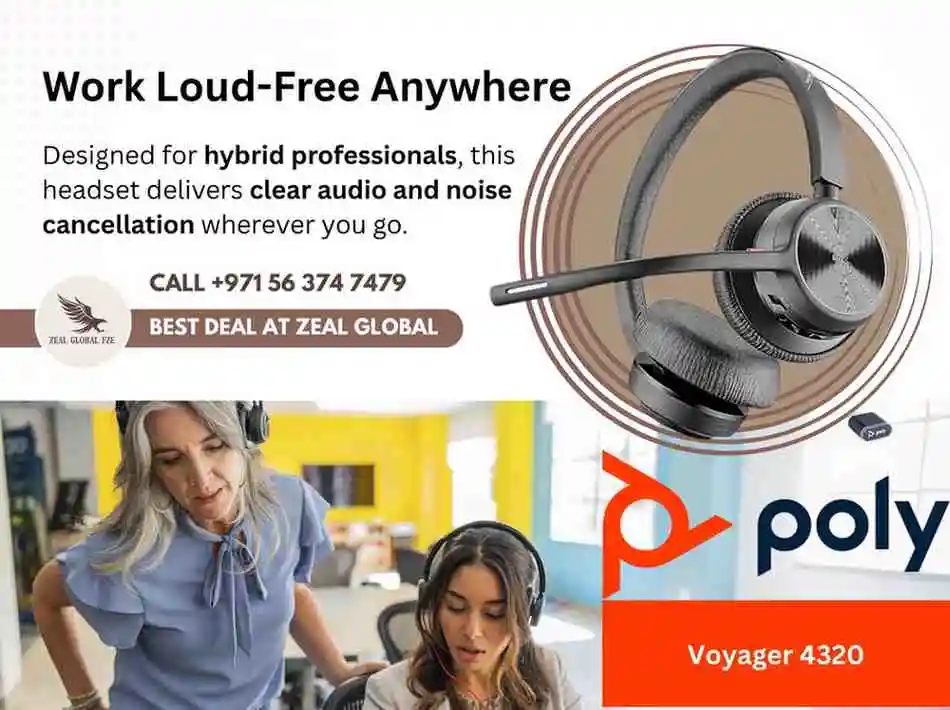 POly Voyager 4230 For Whom poster