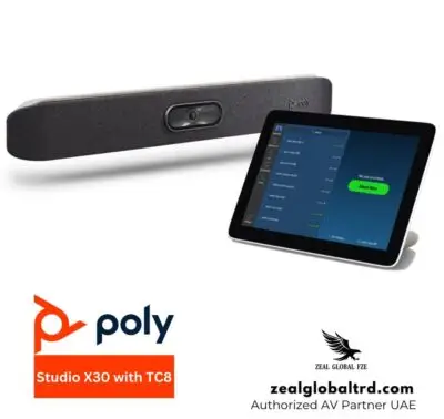 Poly Studio X30 with TC8 All in one video bar