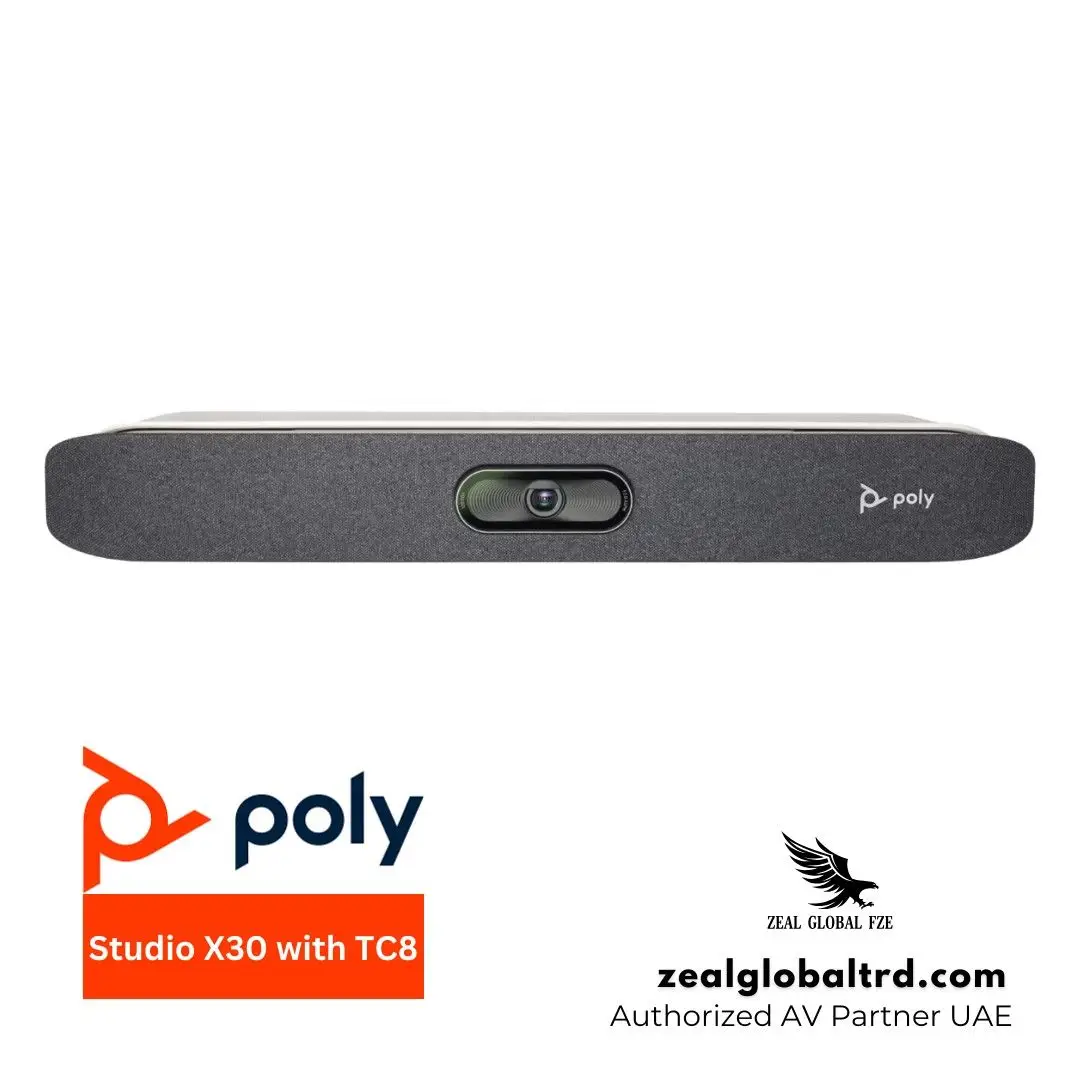 Poly Studio X30 All in one video bar with TC8 controller kit Zeal Global UAE