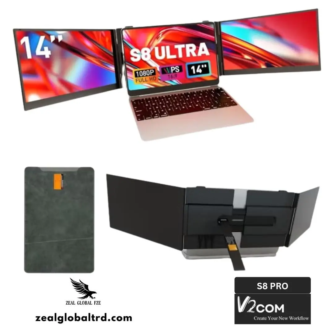 V2COM Screen S8 Pro / S8 Ultra Laptop Screen Extender UAE