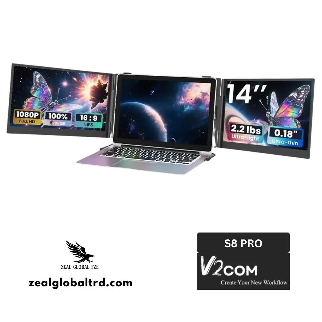 V2COM Screen S8 Pro / S8 Ultra Laptop Screen Extender UAE
