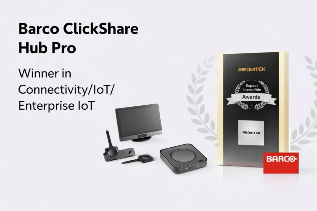 Barco ClickShare Hub Pro Mediatek winner 2025