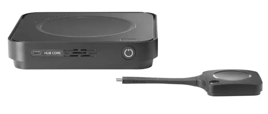 Barco Clickshare hub pro for wireless sharing