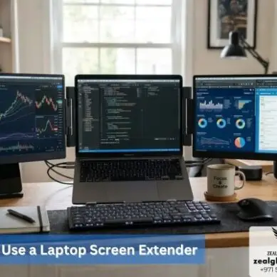 How to use laptop screen extender