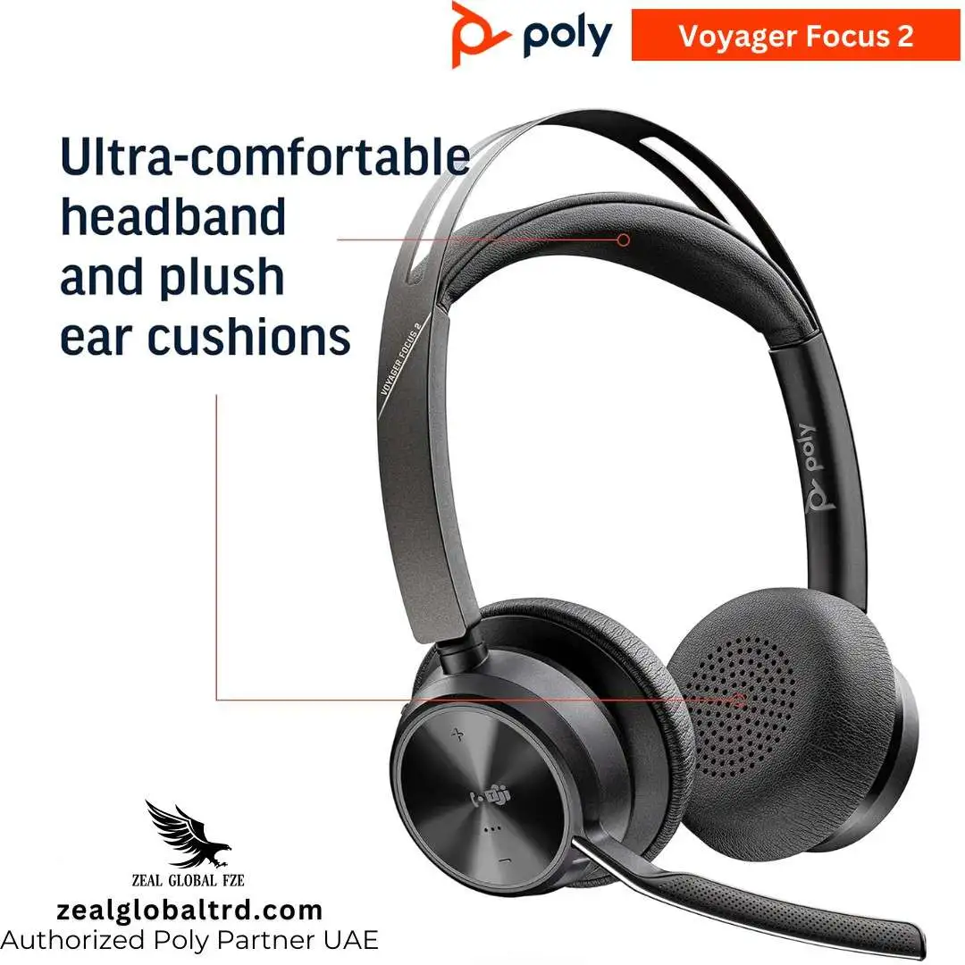 Voyager Focus 2 - A Poly Wireless Headset - Image 2