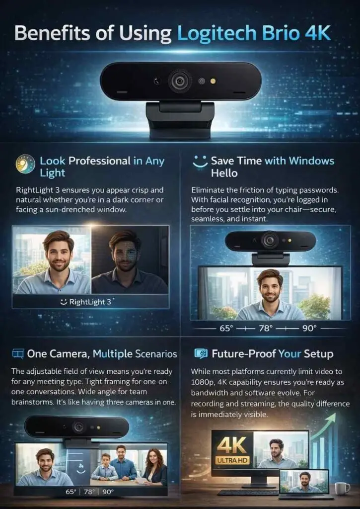 Logitech Brio 4K webcam Zeal Global UAE