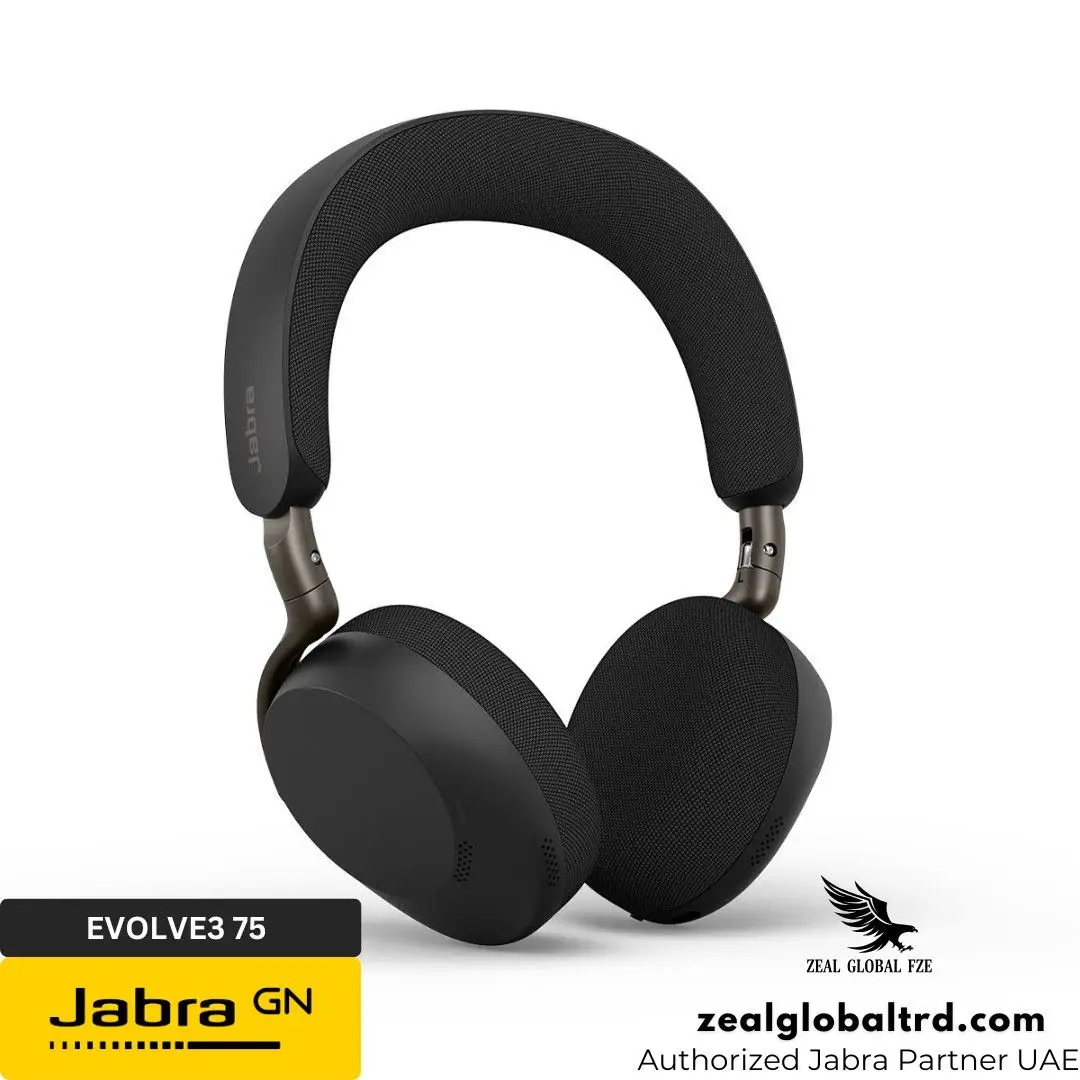 Jabra evolve3 75 wireless headset zeal global uae