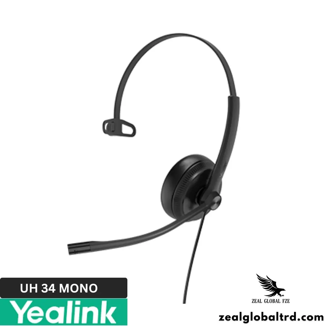 Yealink UH 34 Mono wired lightweight Headset