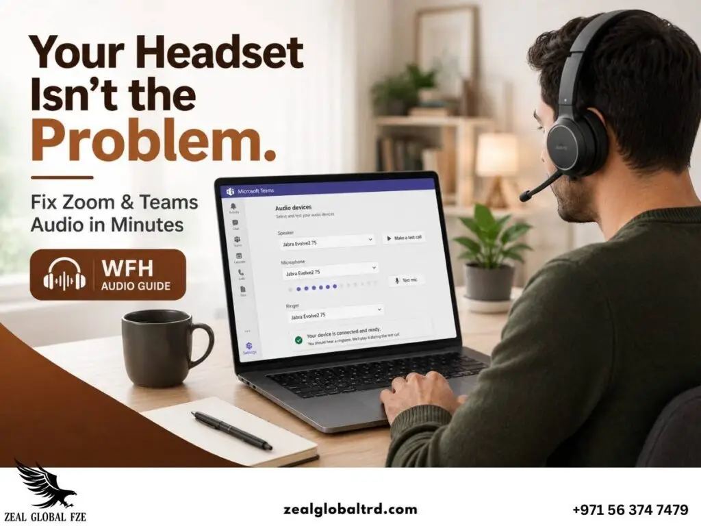 Fix Zoom and Teams headset Audio problems
