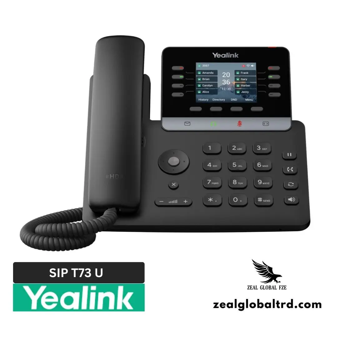 Yealink SIP Phone T73U desk phone for reception