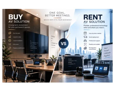 Rent vs Buy AV meeting room equipments
