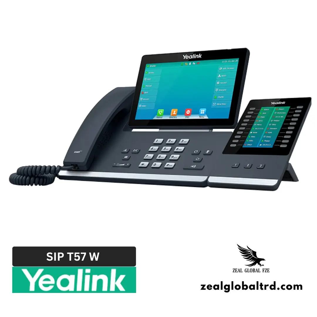 Yealink T57W SIP Phone | 7-Inch Touchscreen Business IP Phone - Image 2
