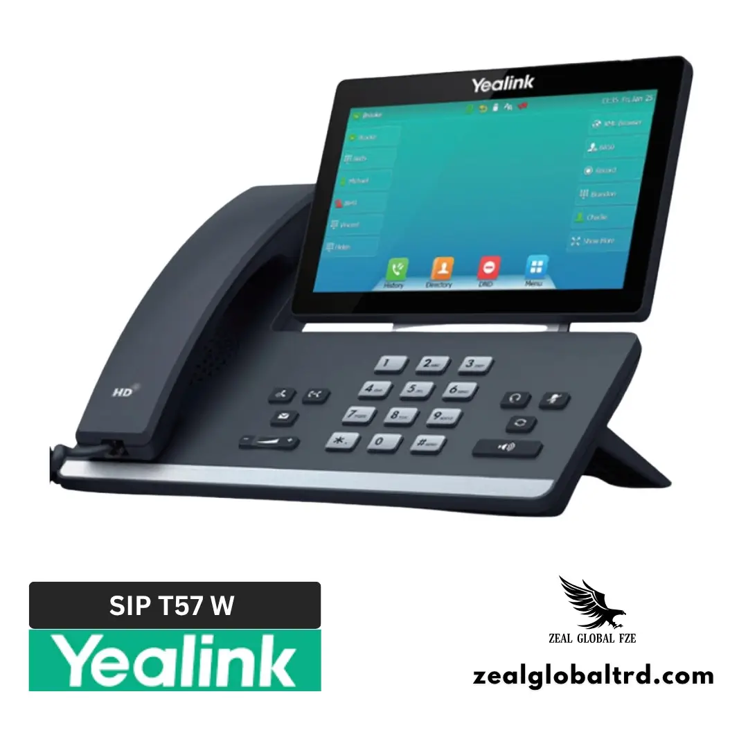 Yealink T57W SIP Phone | 7-Inch Touchscreen Business IP Phone - Image 3
